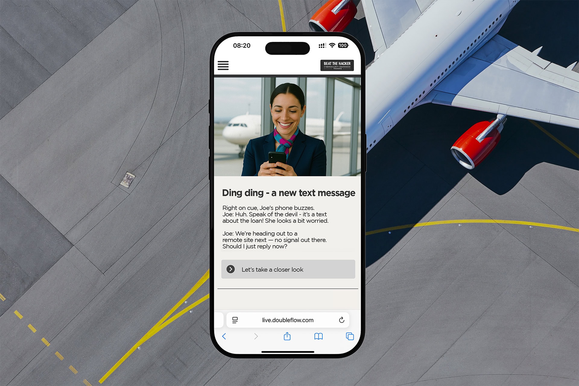 Security awareness training for airlines and aviation companies